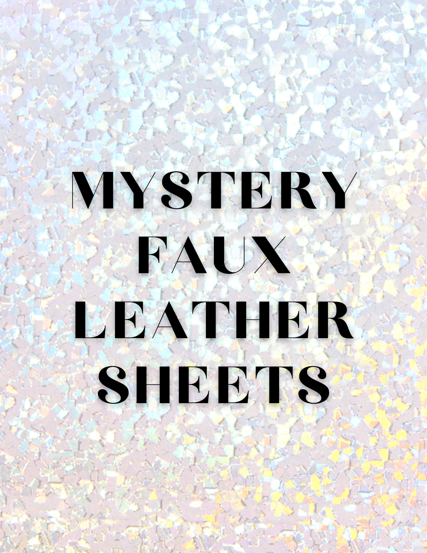 Mystery Faux Leather Sheets