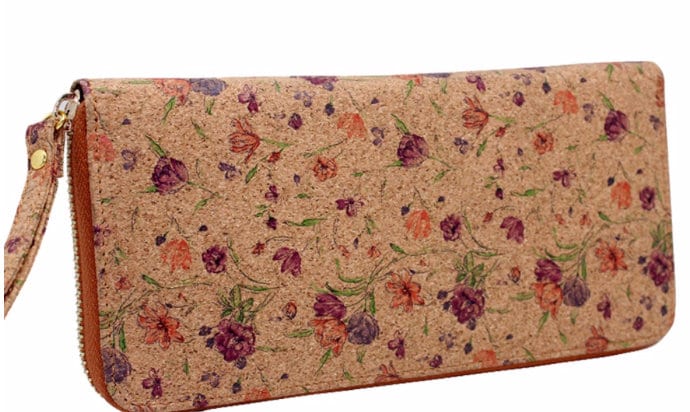BUTTERFLY CORK-8"X12" Thin Cork Sheet, Natural cork sheet with mesh backing, great for wallets,  cell phone cases TheFabricDude