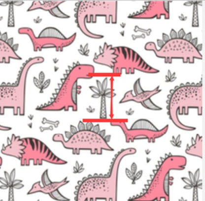 PINK DINOSAUR faux leather sheets great for bows and earrings TheFabricDude