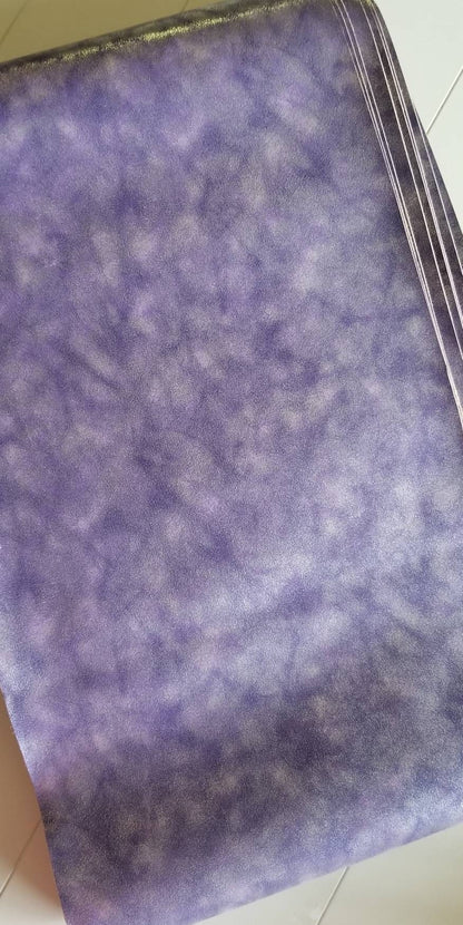 Purple Metallic faux leather rolls great for handbags, bows, accessories, colorful, shiny TheFabricDude