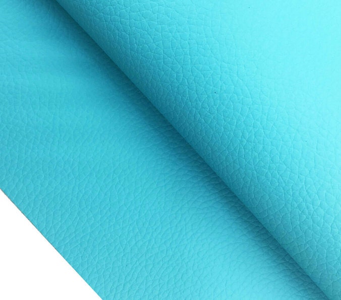 LITCHI Faux Leather sheets in solid colors great for baby bows, ear rings, girl bows, accessories TheFabricDude