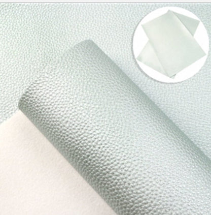 Shiny Textured Faux Leather sheets in solid colors TheFabricDude