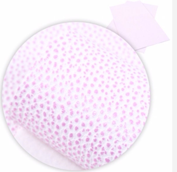 Textured/Litchi Pink sheet TheFabricDude