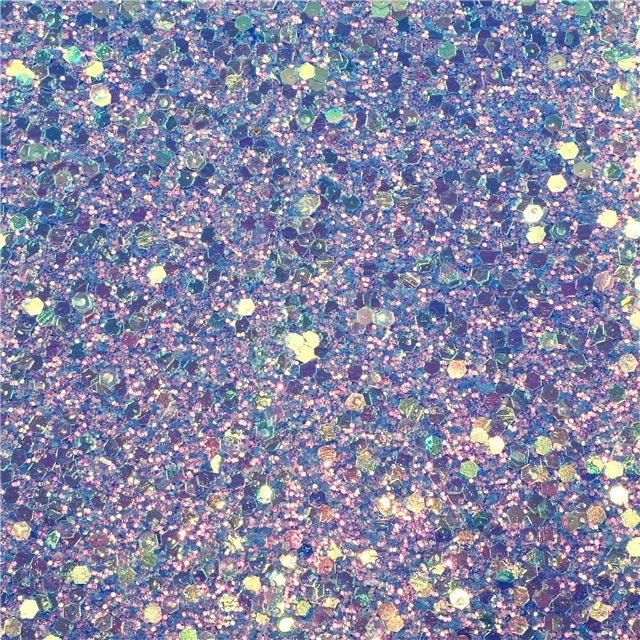 Blueberry Disco Glitter Chunky Glitter faux leather sheet great for bows and earrings TheFabricDude