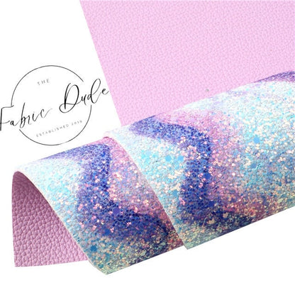 Wave Design Chunky Glitter Double Sided sheet bow earrings accessories hair accessories babies girl mom girl baby shower gift