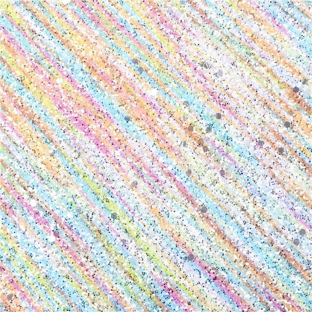 Rainbow Striped Glitter faux leather sheets great for bows and earrings keychains hair accessories clips shoes bookmarks books wallets