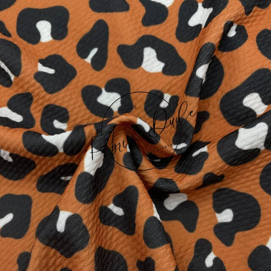 Cheetah/Leopard Print Boho Neutral Colors Animal Print | SkyyDesignsCo | Bullet Liverpool Fabric Bows Top Knots Headwraps | TheFabricDude |