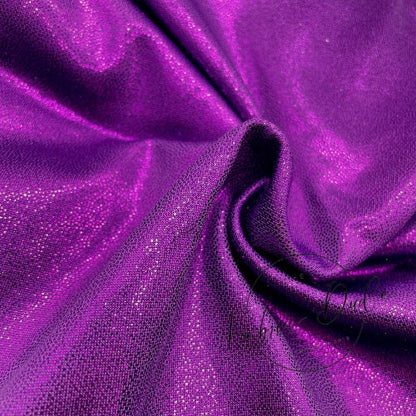 Purple Holographic/Shiny Nylon Spandex Mix Stretchy Fabric | Bow making, DIY, Crafts, Clothing Waterproof Fabric | TheFabricDude |