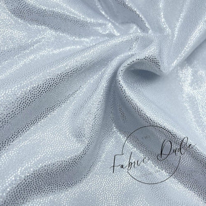 White Rainbow Holographic/Shiny Nylon Spandex Mix Stretchy Fabric | Bow  making, DIY, Crafts, Clothing Waterproof Fabric | TheFabricDude 